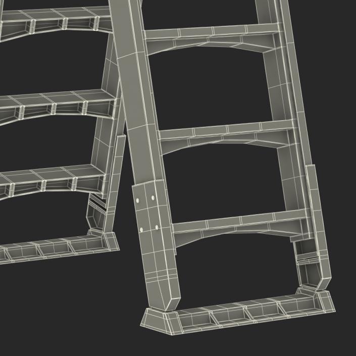 Double Sided Step Ladder 3D model