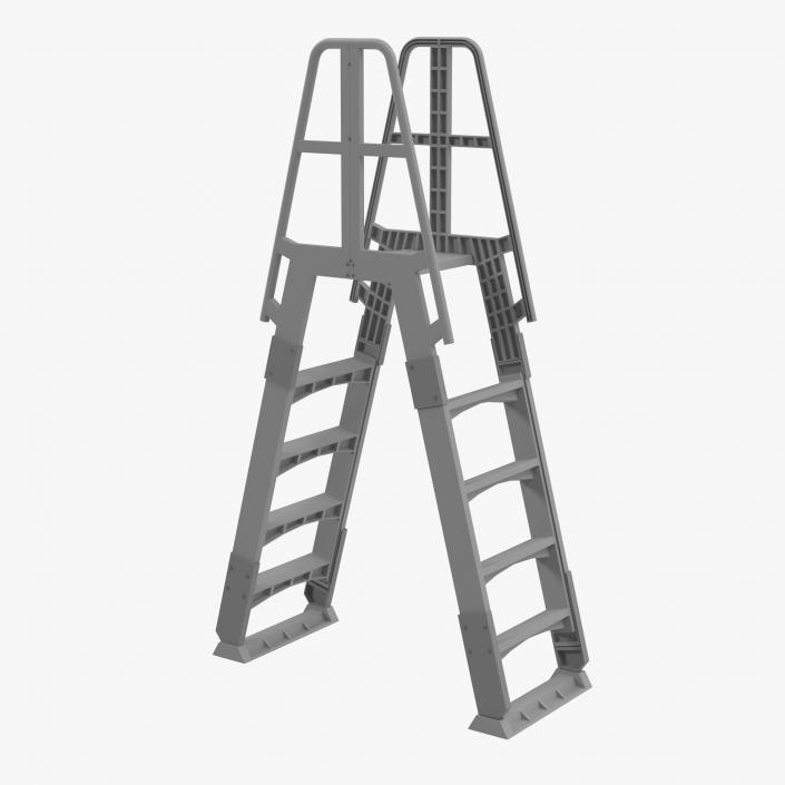 Double Sided Step Ladder 3D model
