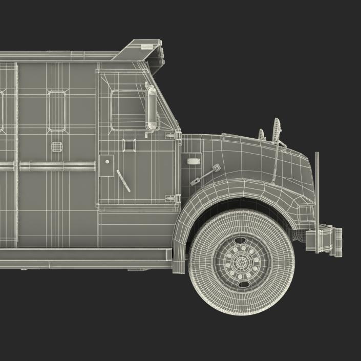 Bank Armored Car Simple Interior 3D
