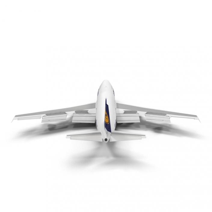 Boeing 747-100B Lufthansa Rigged 3D