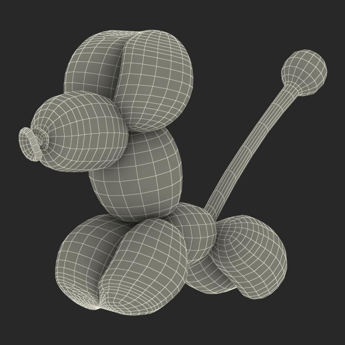 Balloon Poodle 3D model