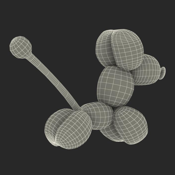Balloon Poodle 3D model