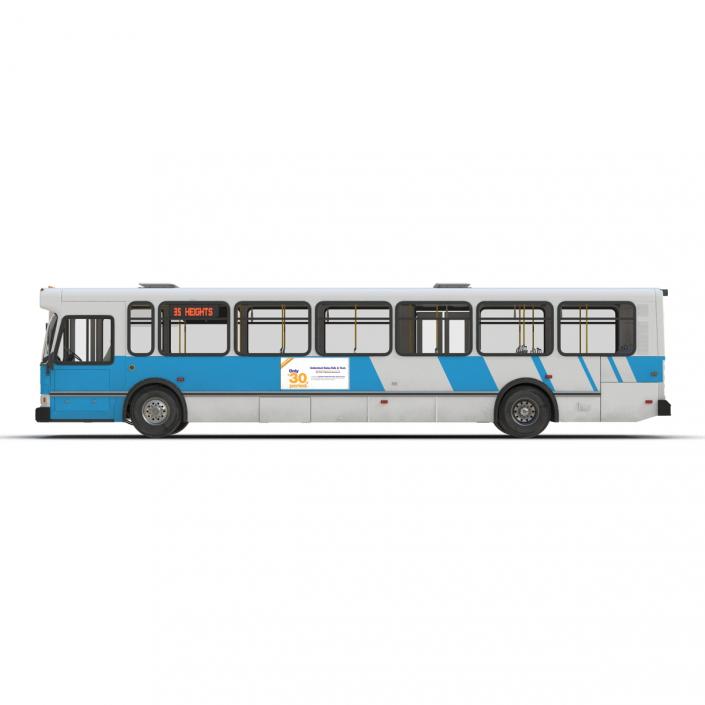 3D model Orion V Transit Bus Simple Interior