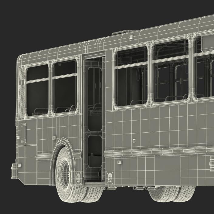 3D Orion V Transit Bus Rigged