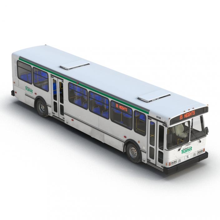 Orion V Transit Bus Durham Transit 3D model
