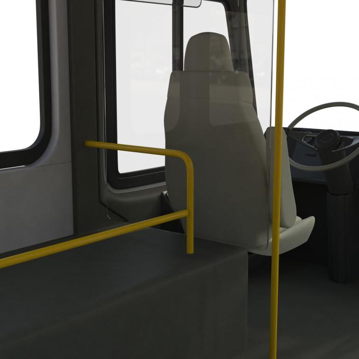 Orion V Transit Bus Liberty Lines Transit Simple Interior 3D
