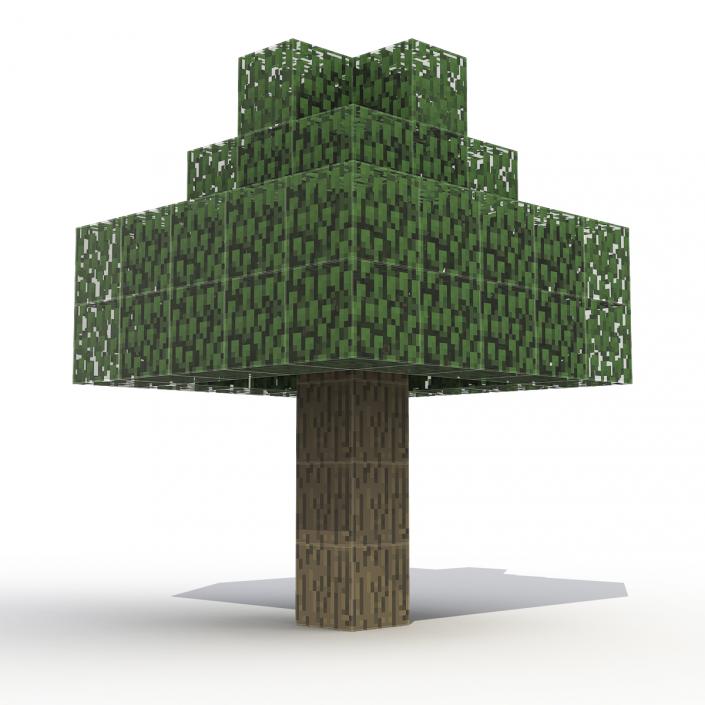 Minecraft Tree 3D model