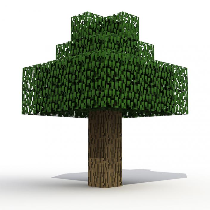 Minecraft Tree 3D model