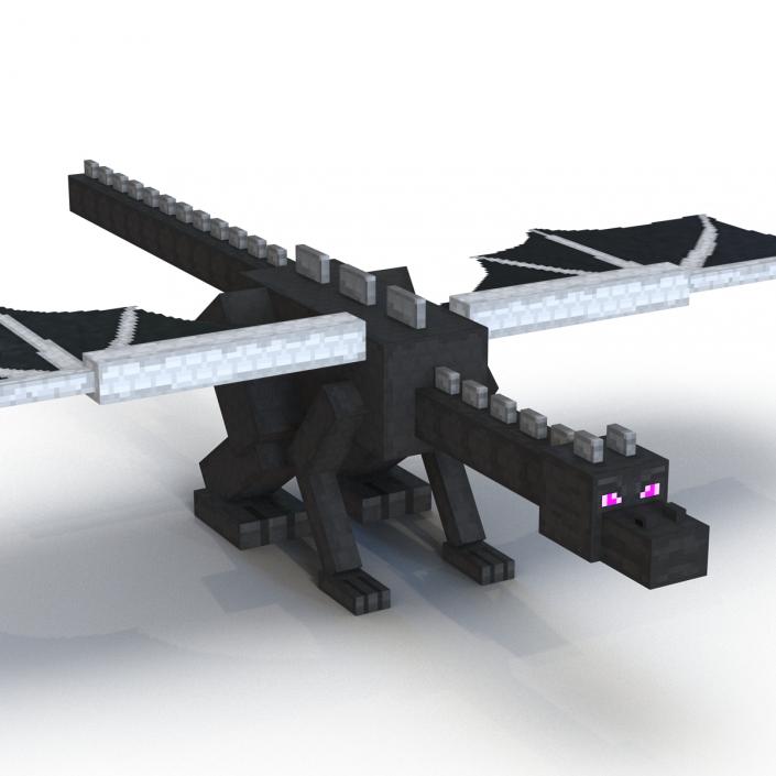 Minecraft Ender Dragon 3D