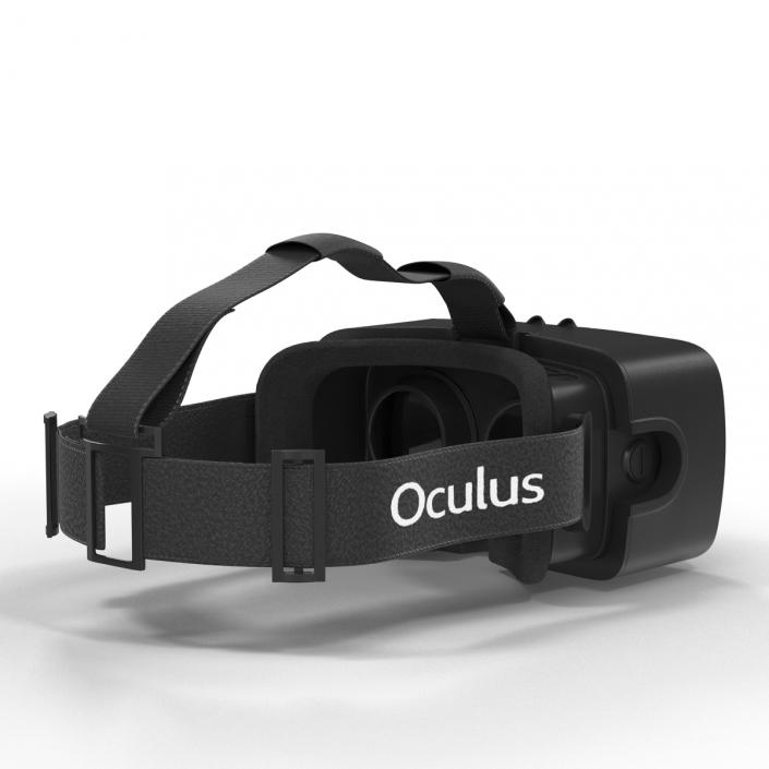 Virtual Reality Headset Oculus DK2 3D model