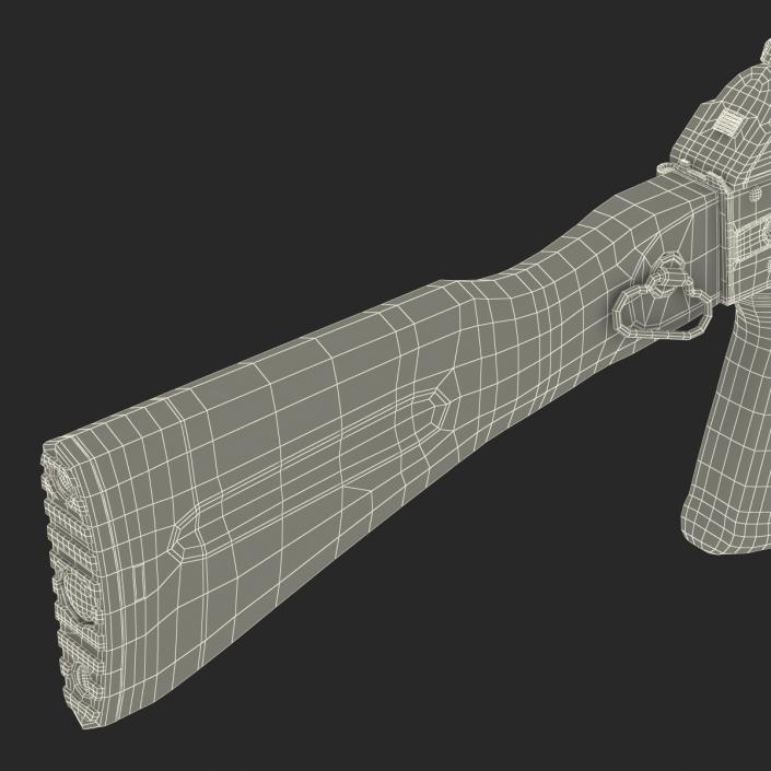 AK 104 Rifle 3D