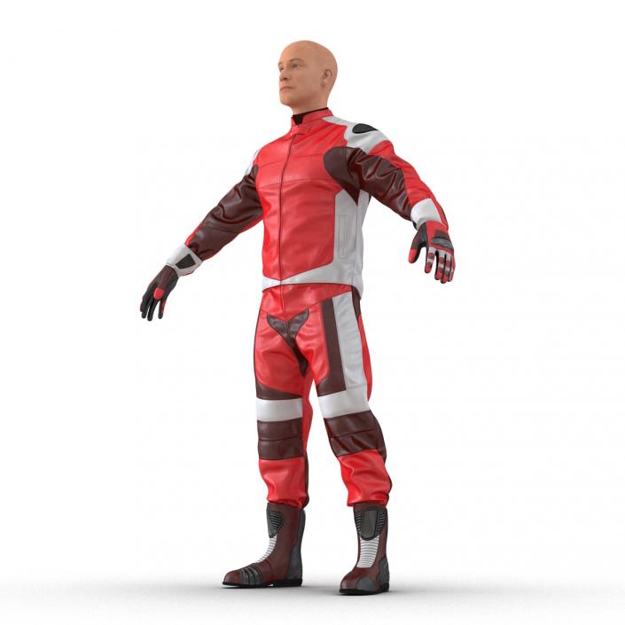 3D Motorcycle Rider Generic 2