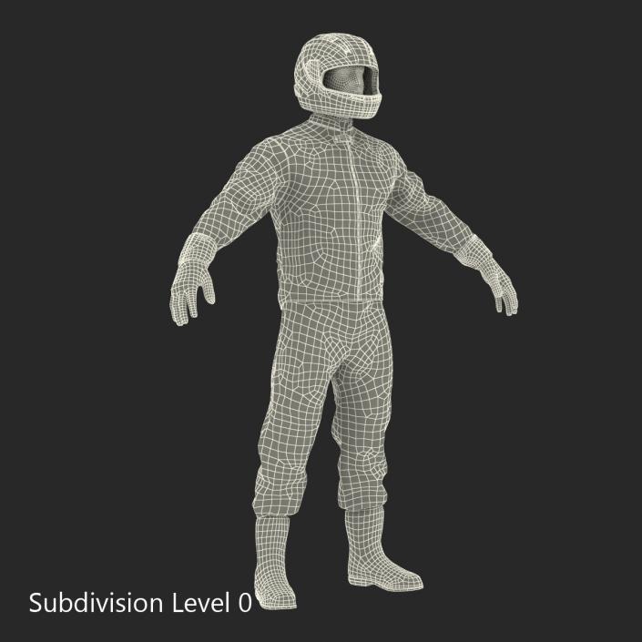 3D Motorcycle Rider Generic 2