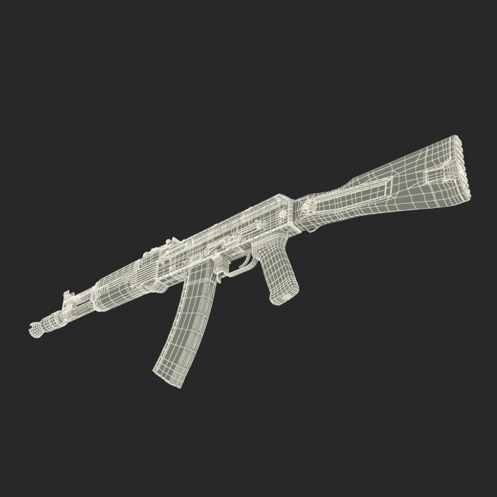 3D model Assault Rifle AK 104