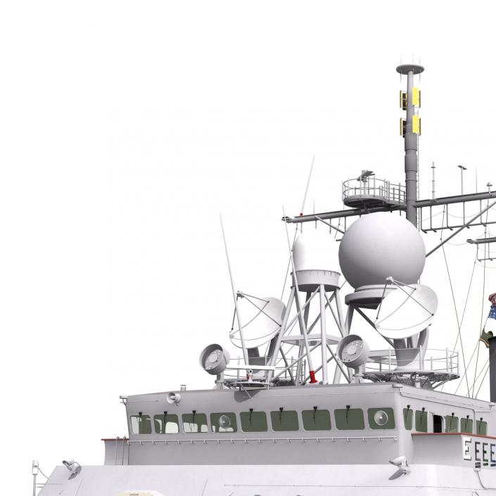 3D model Lake Erie CG-70