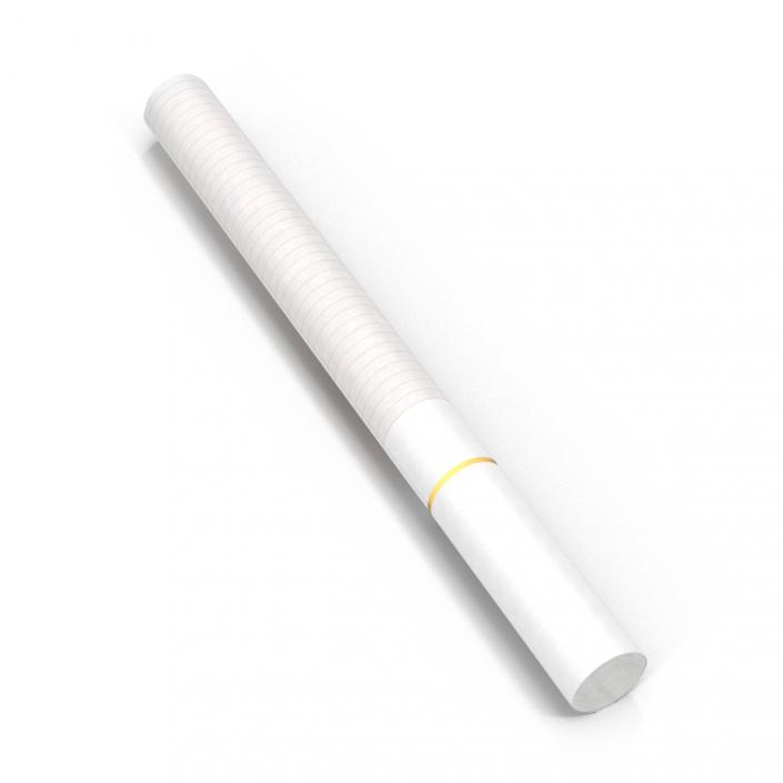 3D Cigarette Generic White model