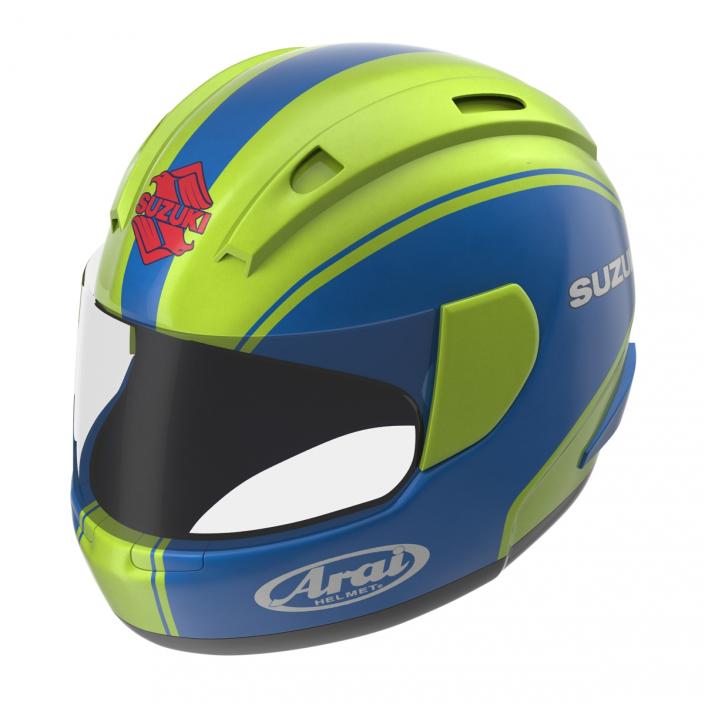 Motorcycle Helmet 2 3D model