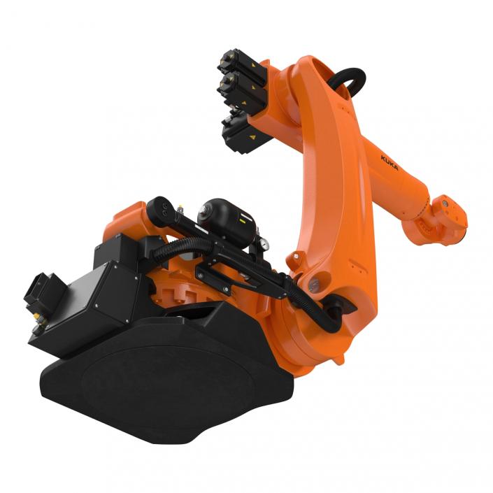 Kuka Robot KR QUANTEC Ultra Rigged 3D model