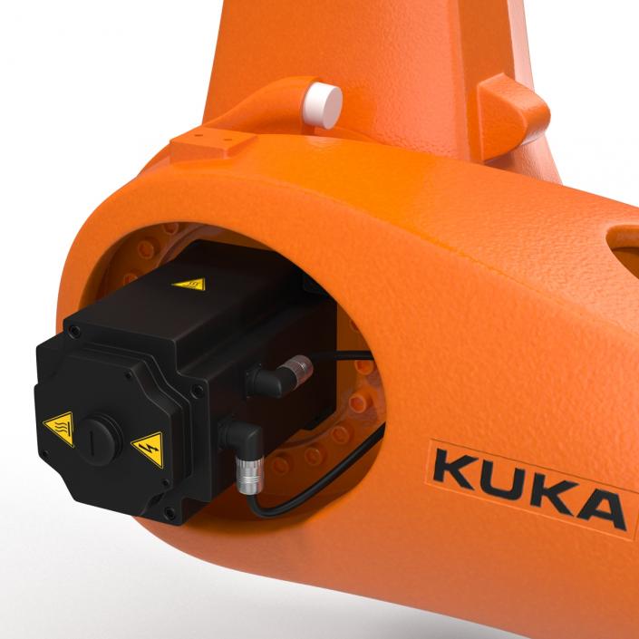 Kuka Robot KR QUANTEC Ultra Rigged 3D model