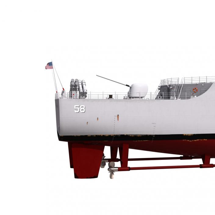3D model Philippine Sea CG-58