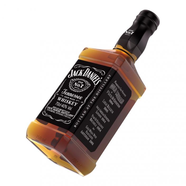 Jack Daniels Bottle 3D model