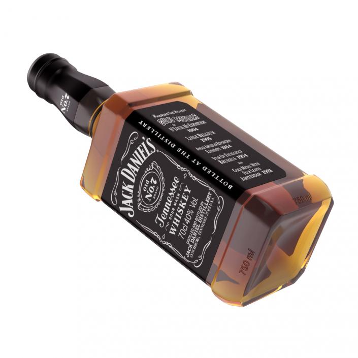 Jack Daniels Bottle 3D model