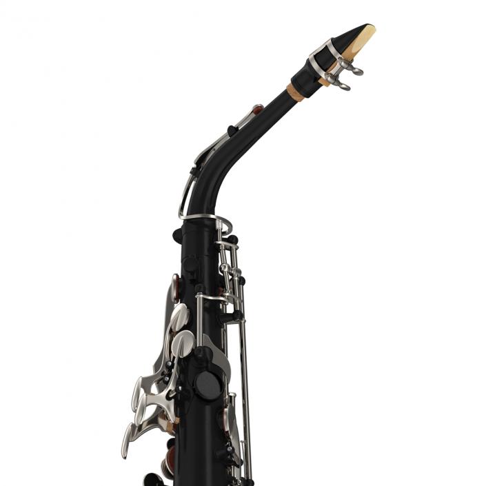 3D model Black Saxophone