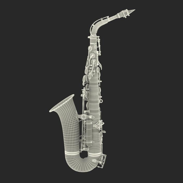 3D model Black Saxophone