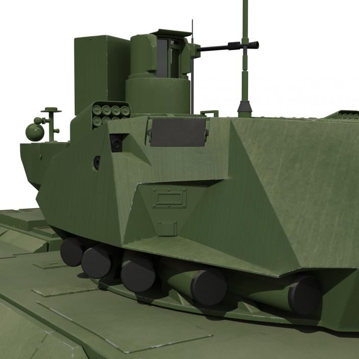 3D Russian Main Battle Tank T-14 Armata