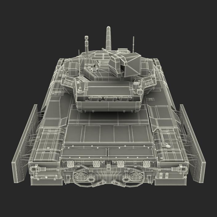 3D Russian Main Battle Tank T-14 Armata