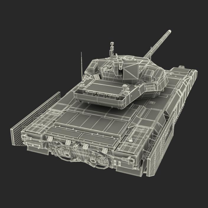 3D Tank T-14 Armata