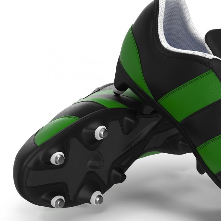 Football Boots 2 Green 3D