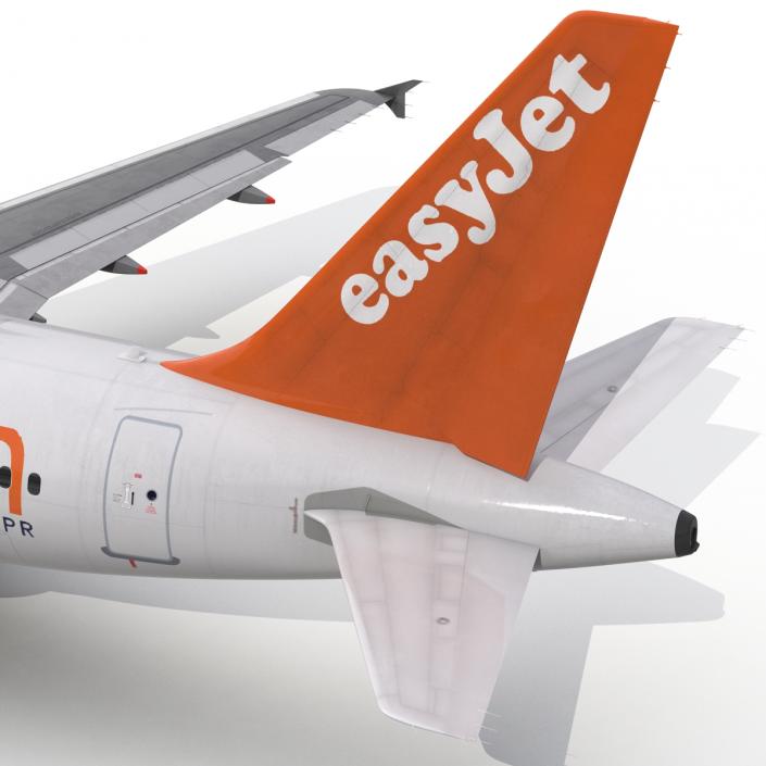 Airbus A318 EasyJet 3D model