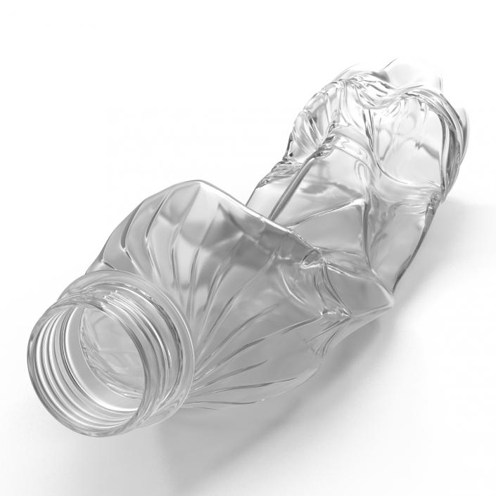 Crushed Plastic Bottle 3D