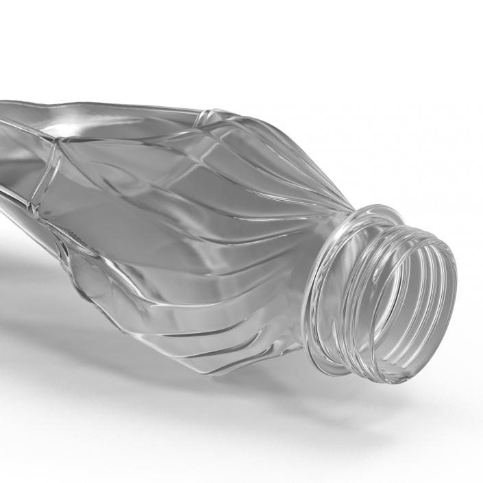Crushed Plastic Bottle 3D