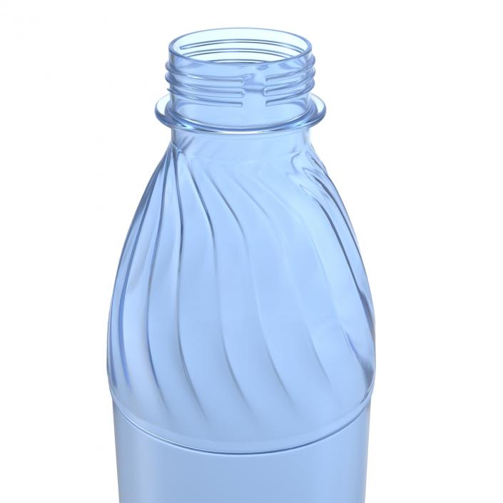 3D model Plastic Water Bottle Blue