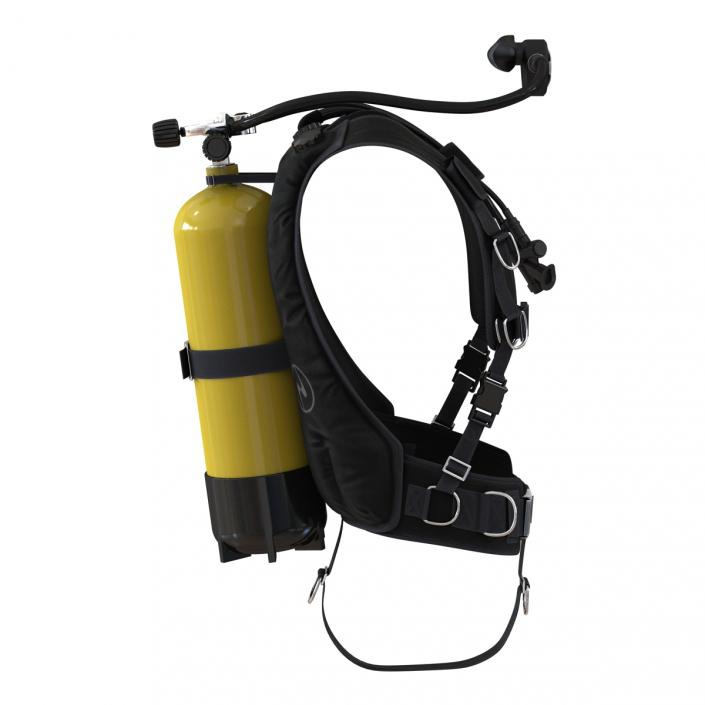 3D Diving Equipment 3 model