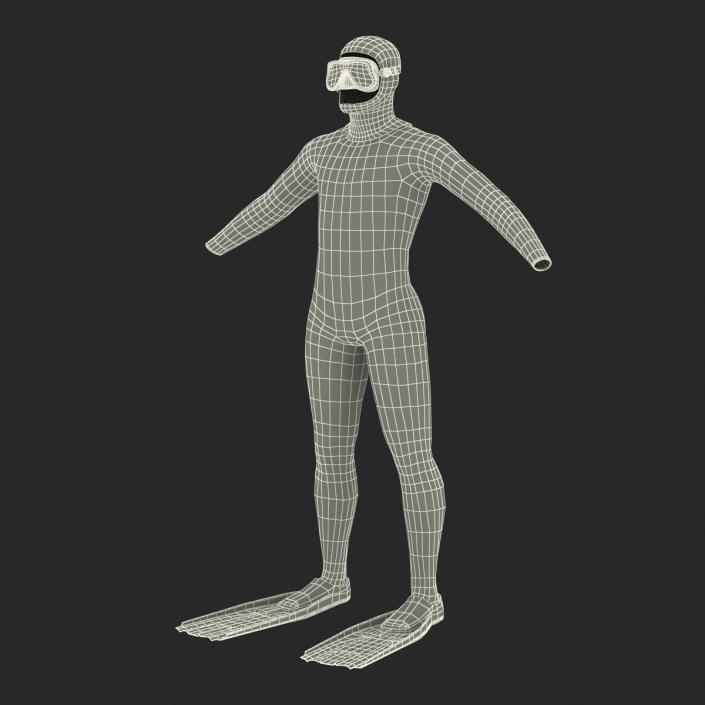 Dive Wetsuit 3D