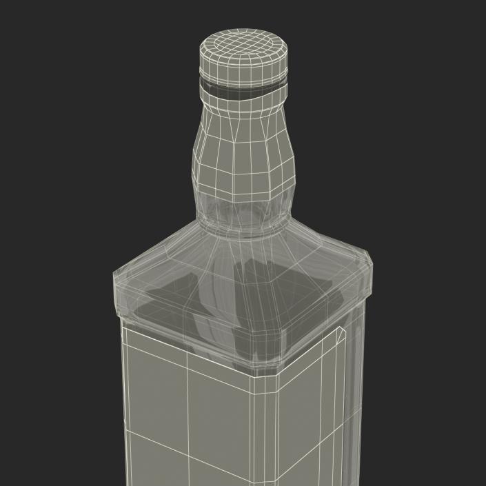 3D model Jack Daniels Bottle Empty