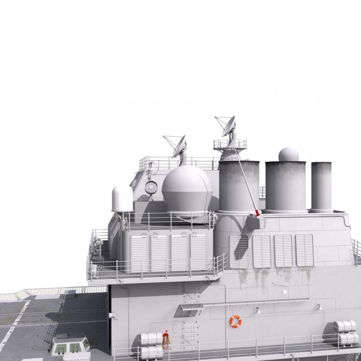 3D Ticonderoga Class Cruiser Lake Erie CG-70