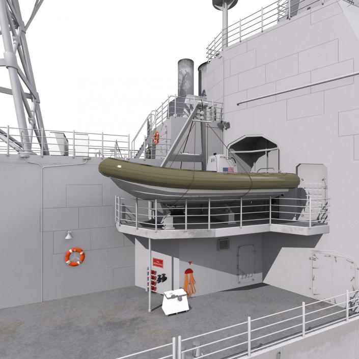 3D Ticonderoga Class Cruiser Lake Erie CG-70