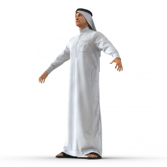 3D model Arab Man