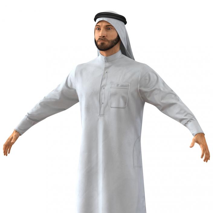 Arab Man with Fur 3D