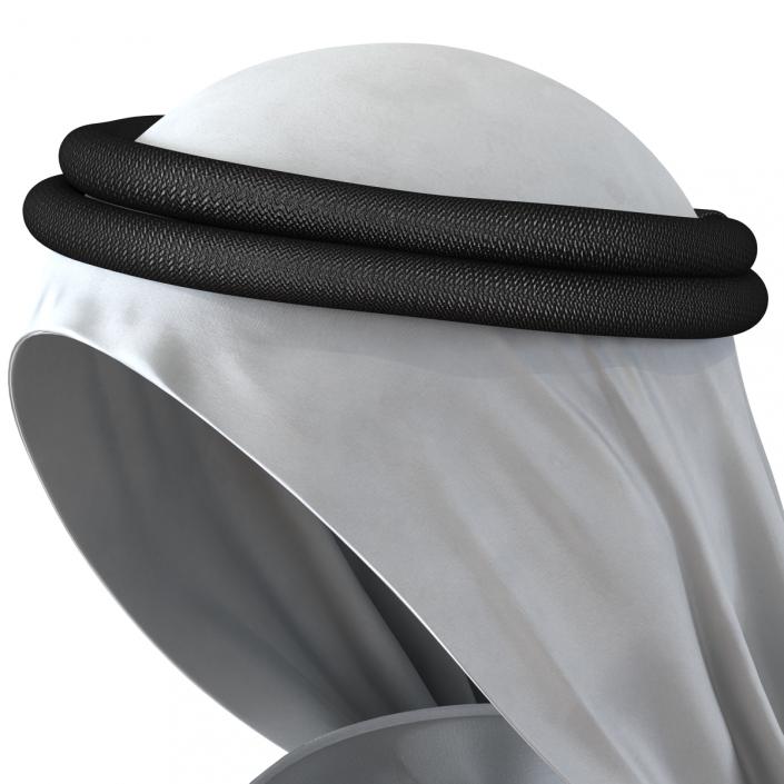 Traditional Arab Men Dress Kandura 3D model