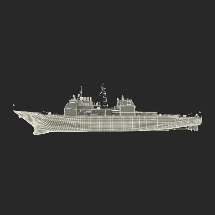 3D Ticonderoga Class Cruiser Lake Champlain CG-57