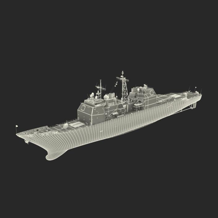 3D Ticonderoga Class Cruiser Lake Champlain CG-57