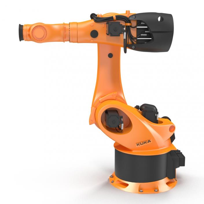 3D Kuka Robot KR-600 FORTEC Rigged