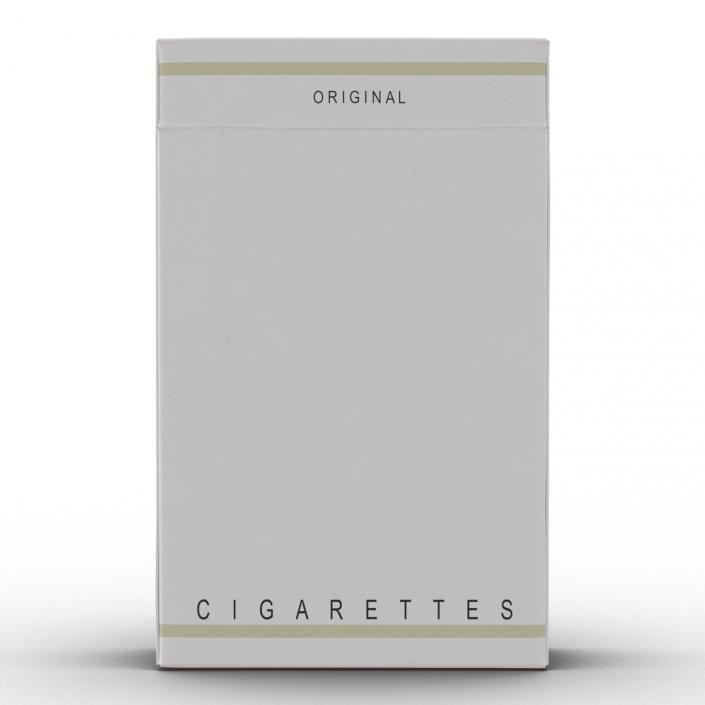 Closed Cigarettes Pack 3D