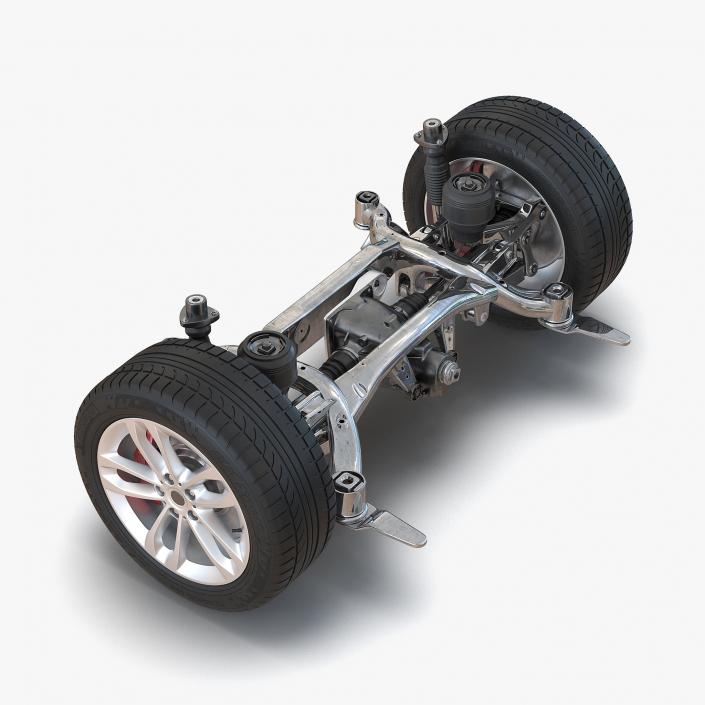 SUV Back Suspension 3D model