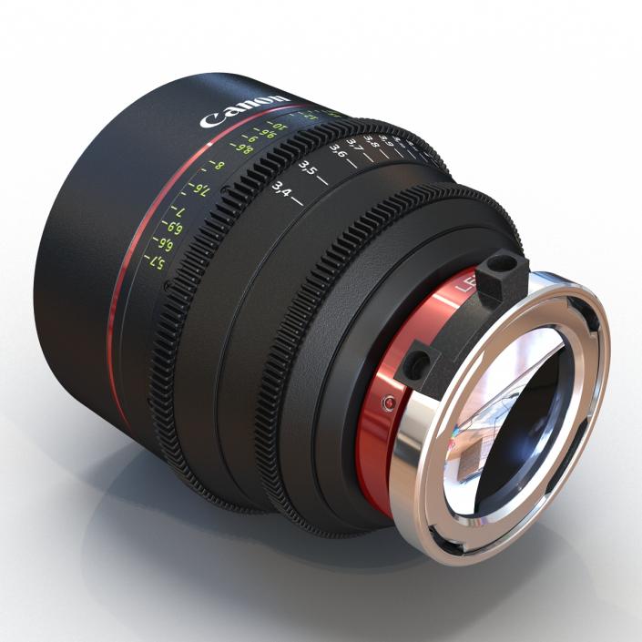 3D model Canon Lens